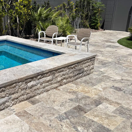 Premium Turkish travertine stone supplied by Meba Stone