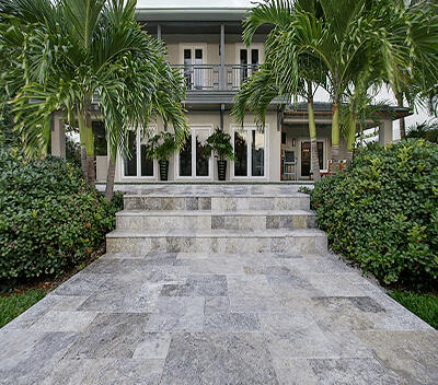 Premium Turkish travertine stone supplied by Meba Stone
